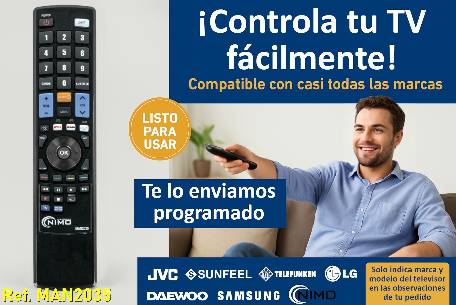 MANDO UNIVERSAL MAN2035